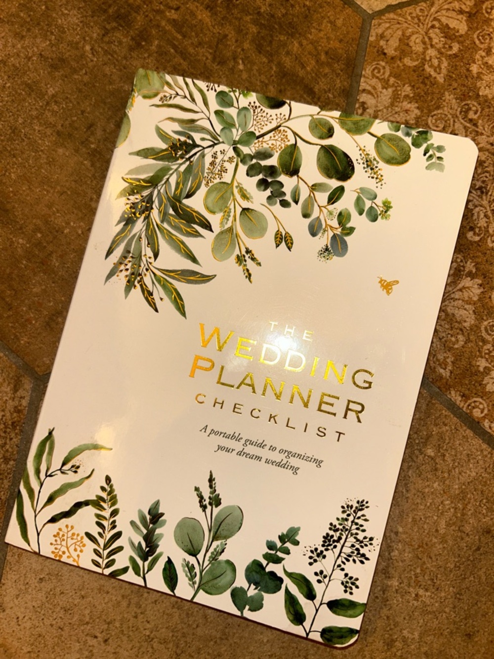 Wedding Planner Checklist - Green Floral